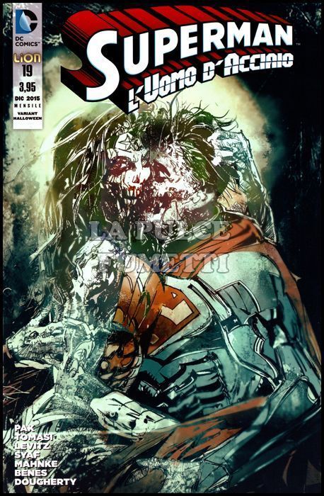 SUPERMAN L'UOMO D'ACCIAIO # 19 - VARIANT HALLOWEEN